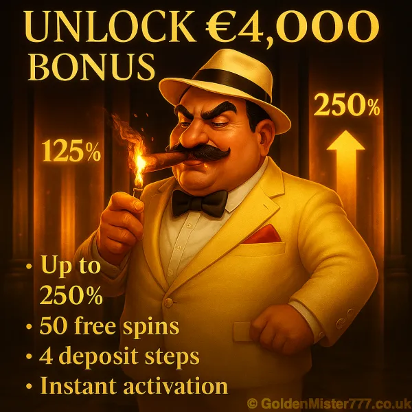Golden Mister 777 Welcome Bonuses