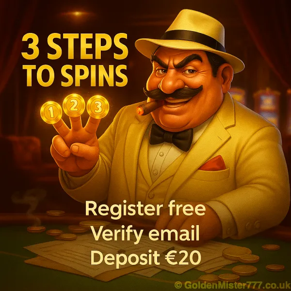 How to Get Golden Mister 777 Free Spins