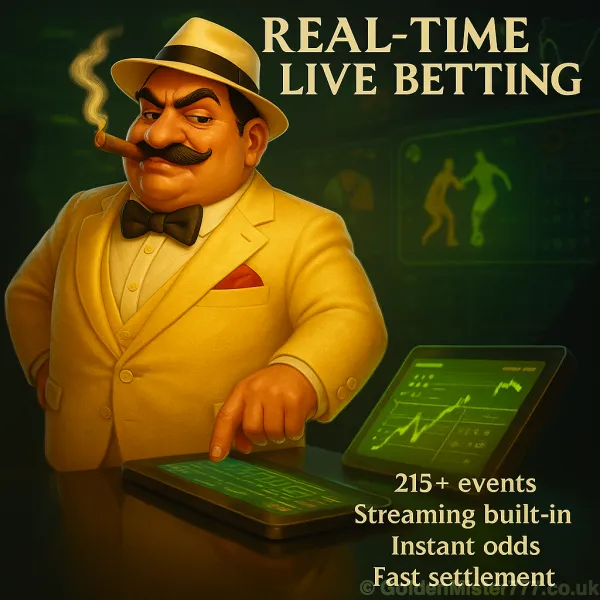 Golden Mister 777 Live Betting