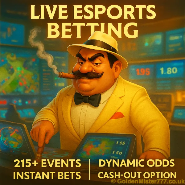 Live Esports Betting Experience