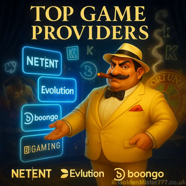 Golden Mister 777 Game Providers